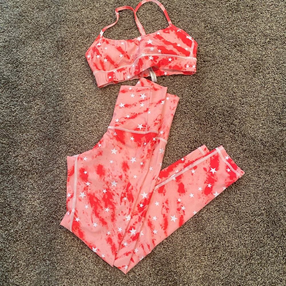 Leggings and sports bra set